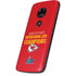 NFL Kansas City Chiefs Super Bowl LVII Champions Moto E5 Play Skin